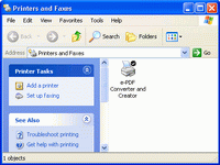 E-PDF Converter and Creator Printer icon